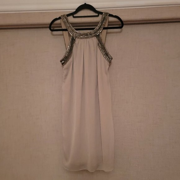 NWT Mango Beaded Halter Dress - Picture 6 of 7